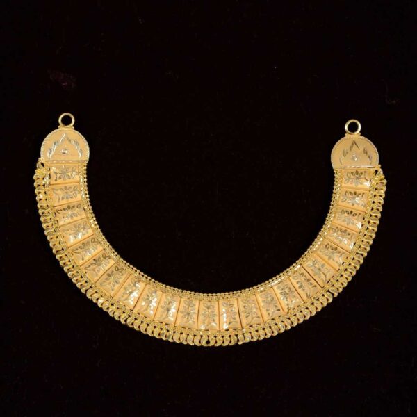 Gold Solid Necklace - Image 3