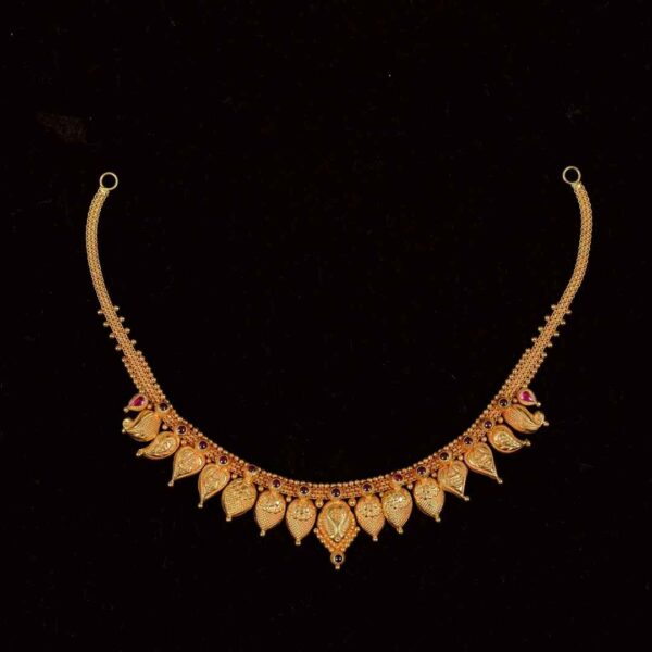 GOLD FANCY NECLACE - Image 2