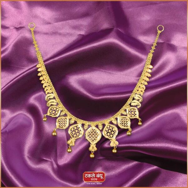 GOLD FANCY NECKLACE - Image 2